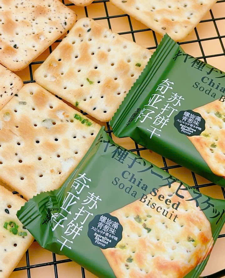 Bánh quy soda hạt chia